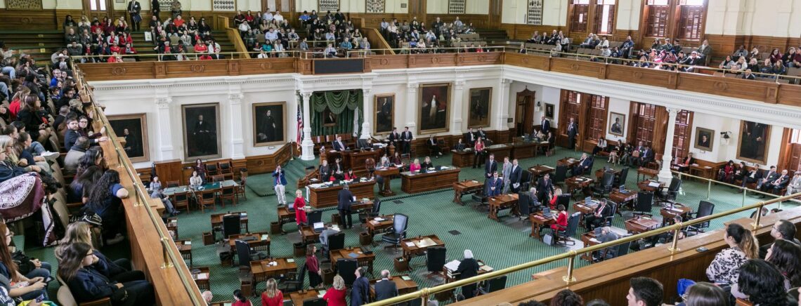 ACC students and staff visit the Texas Capitol for meetings with state senators and representatives on Community College Day, on Wednesday, January 30, 2019.