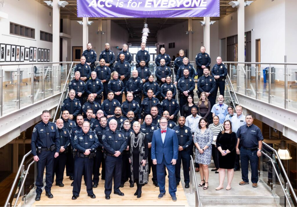 ACC Police Department Group photo.